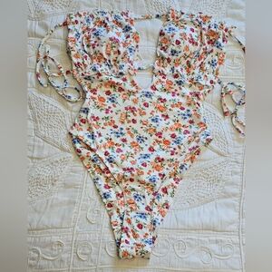 SHEIN Floral Women's One Piece Swimsuit